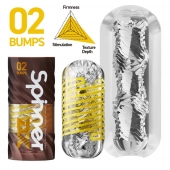 Мастурбатор Tenga Spinner DX 02 Bumps - Tenga - в Костроме купить с доставкой