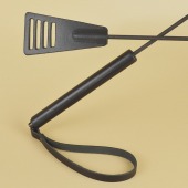 Черный кожаный стек «Сириус» - 60 см. - Sitabella - купить с доставкой в Костроме