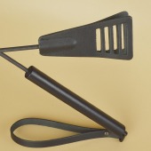 Черный кожаный стек «Сириус» - 60 см. - Sitabella - купить с доставкой в Костроме