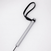 Черный стек с металлической ручкой - Crazy Handmade - купить с доставкой в Костроме