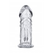 Прозрачная насадка на пенис Uco - 13 см. - A-toys - в Костроме купить с доставкой