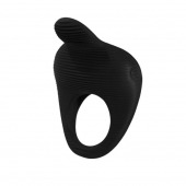 Чёрное эрекционное виброкольцо Thimble - Baile - в Костроме купить с доставкой