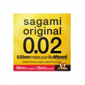 Презерватив увеличенного размера Sagami Original 0.02 XL-size - 1 шт. - Sagami - купить с доставкой в Костроме