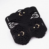 Фигурный набор для БДСМ-игр с узорами и золотистой фурнитурой - Crazy Handmade - купить с доставкой в Костроме