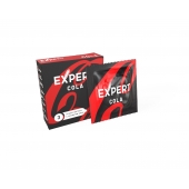 Презервативы с ароматом колы Expert Cola - 3 шт. - Expert - купить с доставкой в Костроме