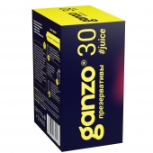 Ароматизированные презервативы Ganzo Juice - 30 шт. - Ganzo - купить с доставкой в Костроме