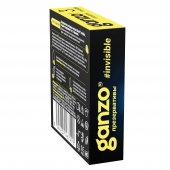 Супертонкие презервативы Ganzo Invisible - 15 шт. - Ganzo - купить с доставкой в Костроме