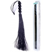 Черная силиконовая плеть - 37 см. - Boys of Toys - купить с доставкой в Костроме