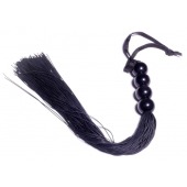 Черная силиконовая плеть - 37 см. - Boys of Toys - купить с доставкой в Костроме