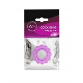 Лиловое эрекционное кольцо с 2 рядами стимулирующих шариков - Erowoman-Eroman - в Костроме купить с доставкой