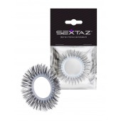 Круглое эрекционное кольцо с длинными «ресничками» - Sextaz - в Костроме купить с доставкой