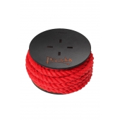 Красная веревка для шибари на катушке - 5 м. - Pecado - купить с доставкой в Костроме