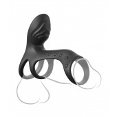 Черная насадка на пенис Ultimate Couples Cage Pro - Pipedream - в Костроме купить с доставкой