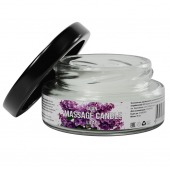 Массажная свеча «Сирень» - 50 мл. - SGAN - купить с доставкой в Костроме
