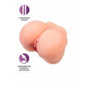 Реалистичный мастурбатор в форме попки с 2 любовными входами - No Name - в Костроме купить с доставкой