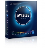 Презервативы MY.SIZE размер 72 - 3 шт. - My.Size - купить с доставкой в Костроме