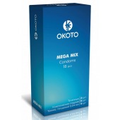 Презервативы OKOTO Mega Mix - 18 шт. - Sitabella - купить с доставкой в Костроме