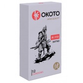 Точечные презервативы OKOTO Dotted - 12 шт. - Sitabella - купить с доставкой в Костроме