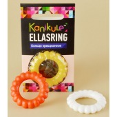 Цветное рельефное эрекционное кольцо Ellasring - Sitabella - в Костроме купить с доставкой