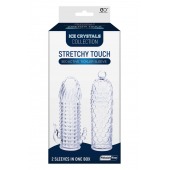 Набор из 2 прозрачных насадок на член Seductive Tickler Sleeves Set - NMC - в Костроме купить с доставкой