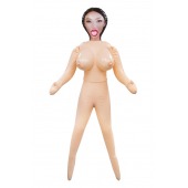 Телесная надувная секс-кукла с пышным бюстом - NMC - в Костроме купить с доставкой