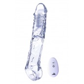 Прозрачная насадка-удлинитель Length Enhancer With Bullet с подхватом - 22,3 см. - NMC - в Костроме купить с доставкой