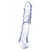 Прозрачная насадка-удлинитель Length Enhancer с подхватом - 22,3 см. - NMC - в Костроме купить с доставкой