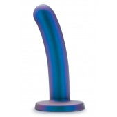 Синяя насадка с гладкой поверхностью Surrender 5.75 Inch Intermediate Pegging Dildo - 14,6 см. - Blush Novelties - купить с доставкой в Костроме