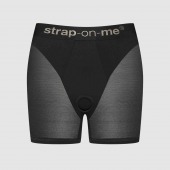 Трусики-шорты для фиксации насадок Strap-on-me Harness Lingerie Halo - size M - Strap-on-me - купить с доставкой в Костроме