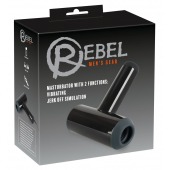 Черный мастурбатор с удобной ручкой Masturbator with 2 Functions - Orion - в Костроме купить с доставкой