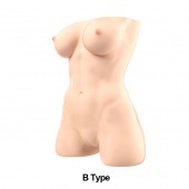 Телесный мастурбатор-торс Jessica B - Naked Factory - в Костроме купить с доставкой