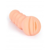 Телесный мастурбатор-вагина с эрекционными кольцами в комплекте - Sexy Girl - в Костроме купить с доставкой