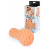 Эластичный мастурбатор в виде вагины телесного цвета - Sexy Girl - в Костроме купить с доставкой