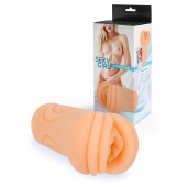 Телесный мастурбатор-вагина с рельефом на поверхности - Sexy Girl - в Костроме купить с доставкой