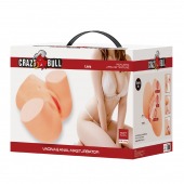 Телесный мастурбатор Liora с 2 любовными тоннелями - Baile - в Костроме купить с доставкой