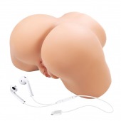 Телесный мастурбатор Olivia с 2 любовными отверстиями - Baile - в Костроме купить с доставкой