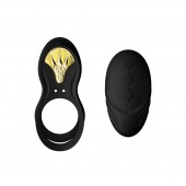Черное эрекционное виброкольцо Bayek с пультом ДУ - Zalo - в Костроме купить с доставкой