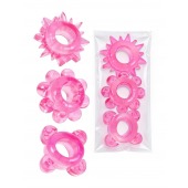 Комплект из 3 розовых эрекционных колец - Erowoman-Eroman - в Костроме купить с доставкой