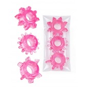 Комплект из трех розовых эрекционных колец - Erowoman-Eroman - в Костроме купить с доставкой