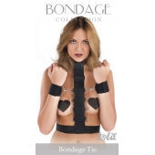 Фиксатор рук к груди увеличенного размера Bondage Collection Bondage Tie Plus Size - Lola Games - купить с доставкой в Костроме