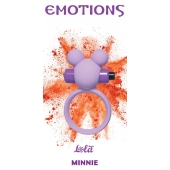 Сиреневое эрекционное виброколечко Emotions Minnie - Lola Games - в Костроме купить с доставкой