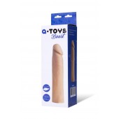 Реалистичная насадка с ярко выраженной головкой - 16,5 см. - A-toys - в Костроме купить с доставкой