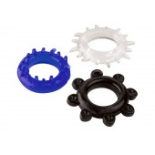 Набор из 3 разноцветных эрекционных колец - A-toys - в Костроме купить с доставкой