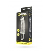 Прозрачная насадка с петлёй для фиксации - 14 см. - ToyFa - в Костроме купить с доставкой