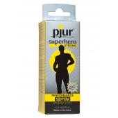 Спрей-пролонгатор длительного действия pjur SUPERHERO Strong Spray - 20 мл. - Pjur - купить с доставкой в Костроме