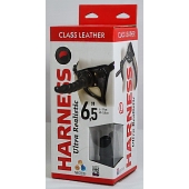 Насадка-фаллоимитатор на кожаных трусиках Harness Ultra Realistic 6,5  - 18,5 см. - LOVETOY (А-Полимер) - купить с доставкой в Костроме