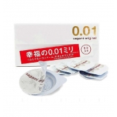 Супер тонкие презервативы Sagami Original 0.01 - 5 шт. - Sagami - купить с доставкой в Костроме
