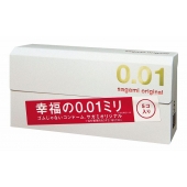 Супер тонкие презервативы Sagami Original 0.01 - 5 шт. - Sagami - купить с доставкой в Костроме