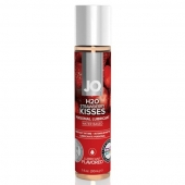 Смазка с ароматом клубники JO Flavored Strawberry Kiss - 30 мл. - System JO - купить с доставкой в Костроме