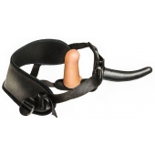 Женский страпон с вагинальной пробкой Woman Strap - 12 см. - LOVETOY (А-Полимер) - купить с доставкой в Костроме